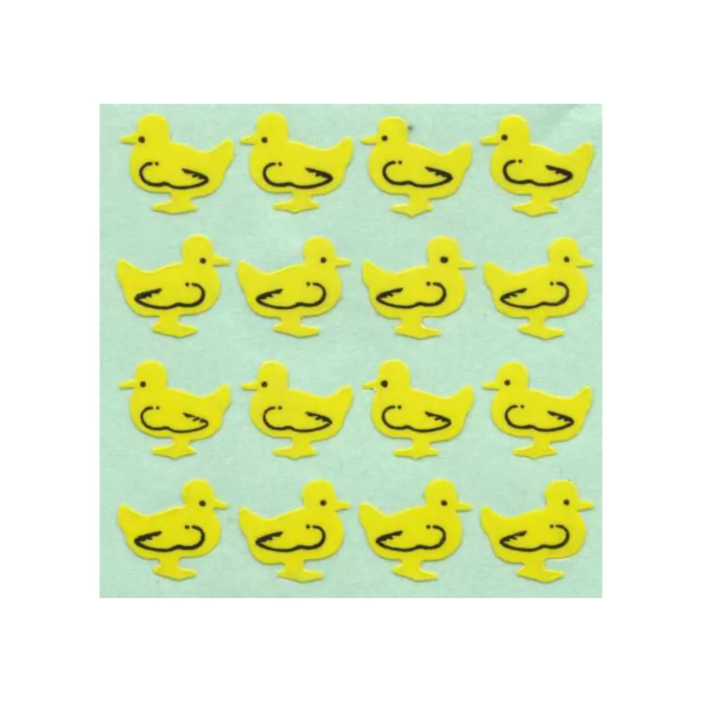 Old school stickers – retro sticker sheet, various designs