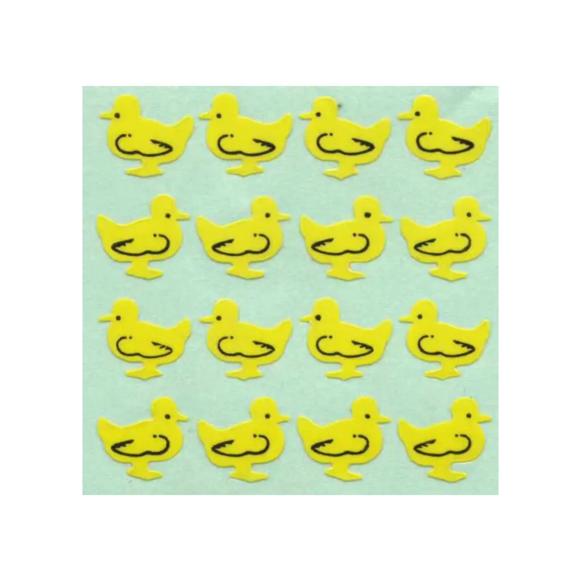 Old school stickers – retro sticker sheet, various designs