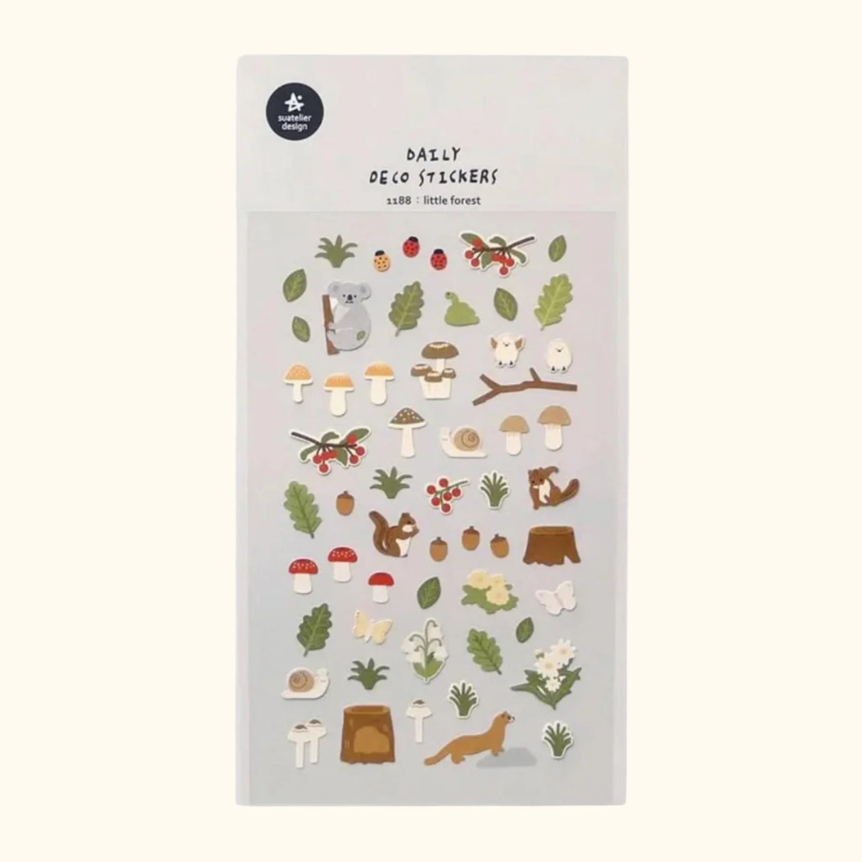 Suatelier Sticker Sheet – Little Forest
