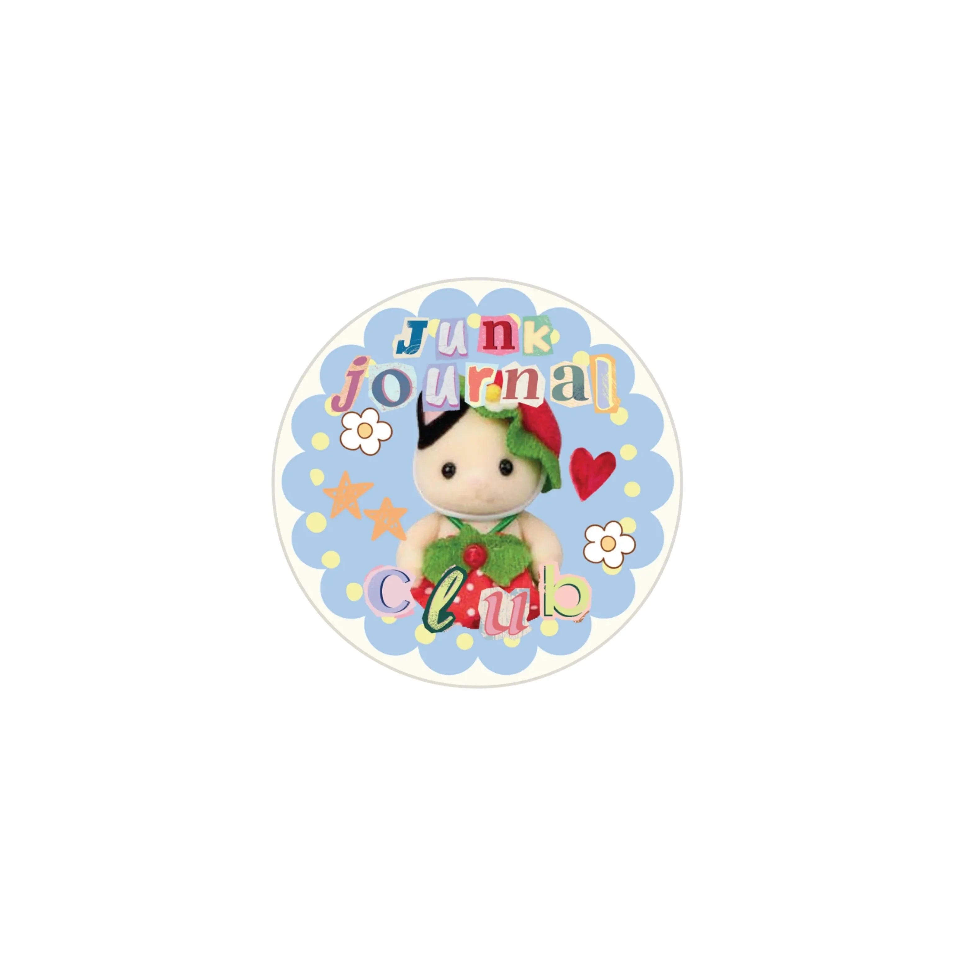 Junk Journal Club Sticker