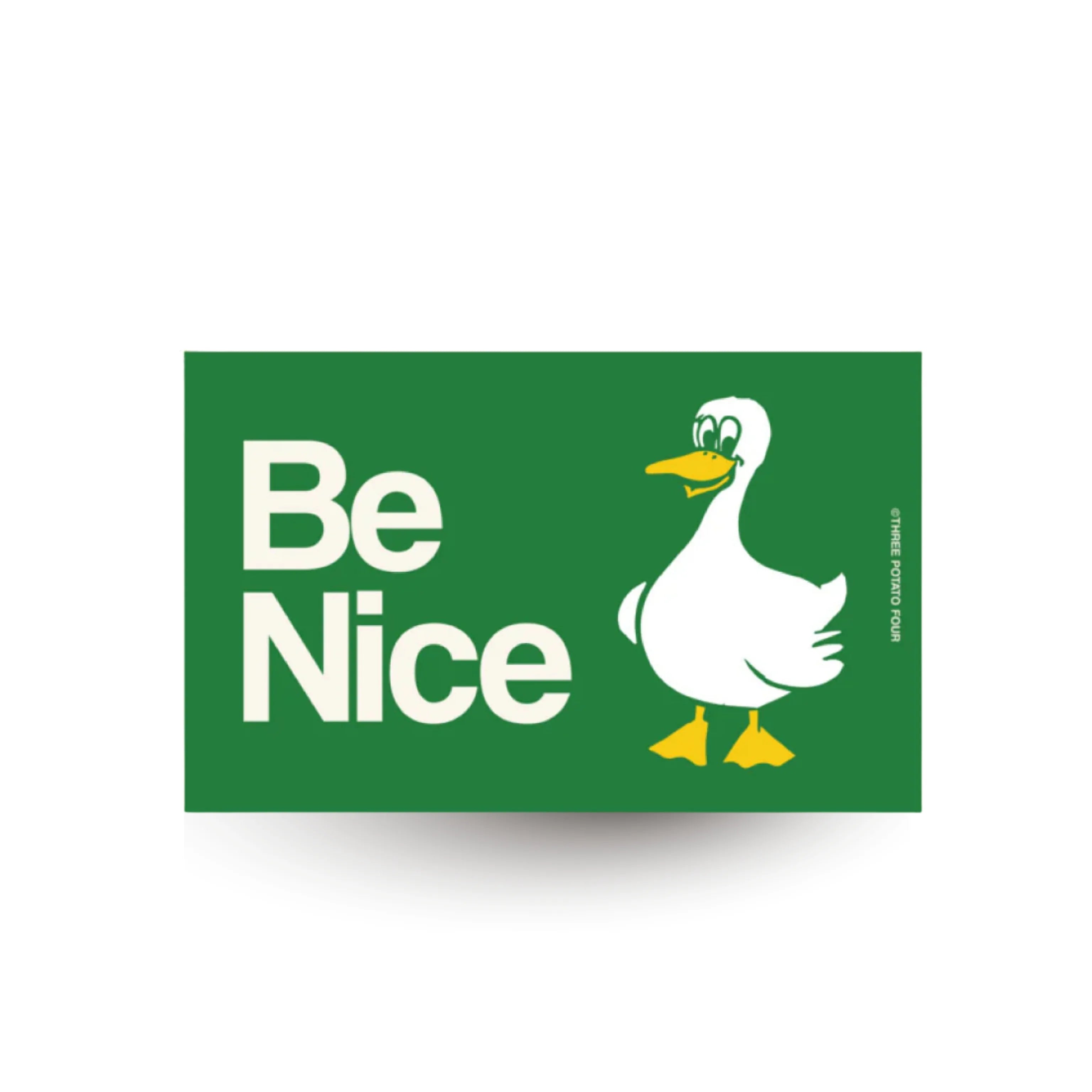 Be Nice - Bumper magnet