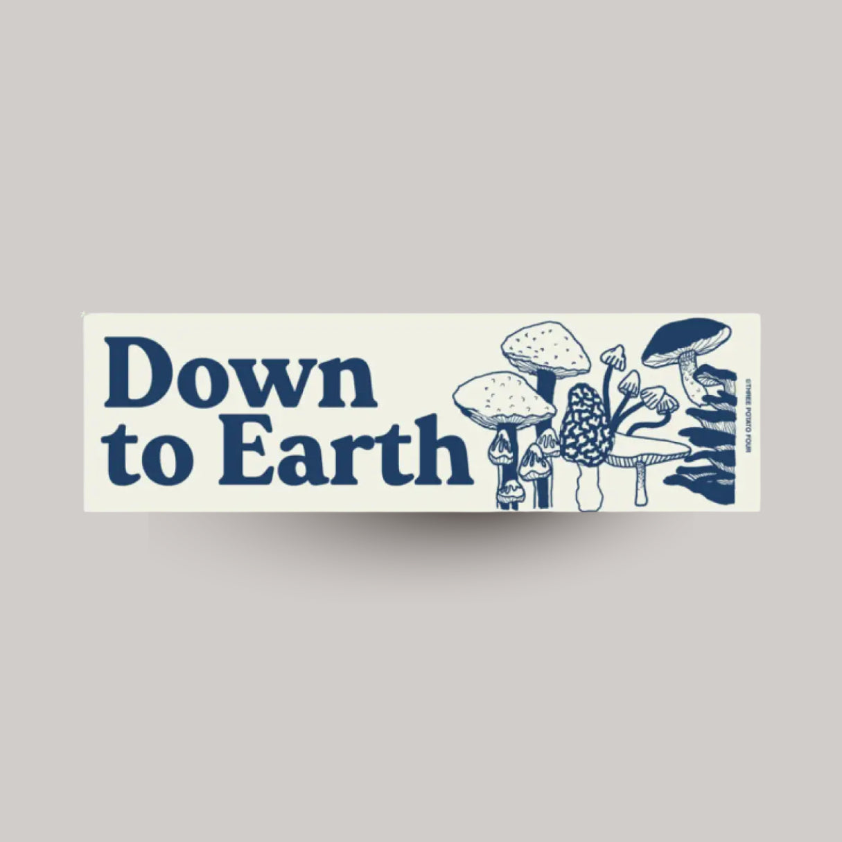Down To Earth Mushrooms - Bumper Magnet