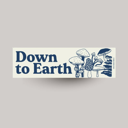 Down To Earth Mushrooms - Bumper Magnet