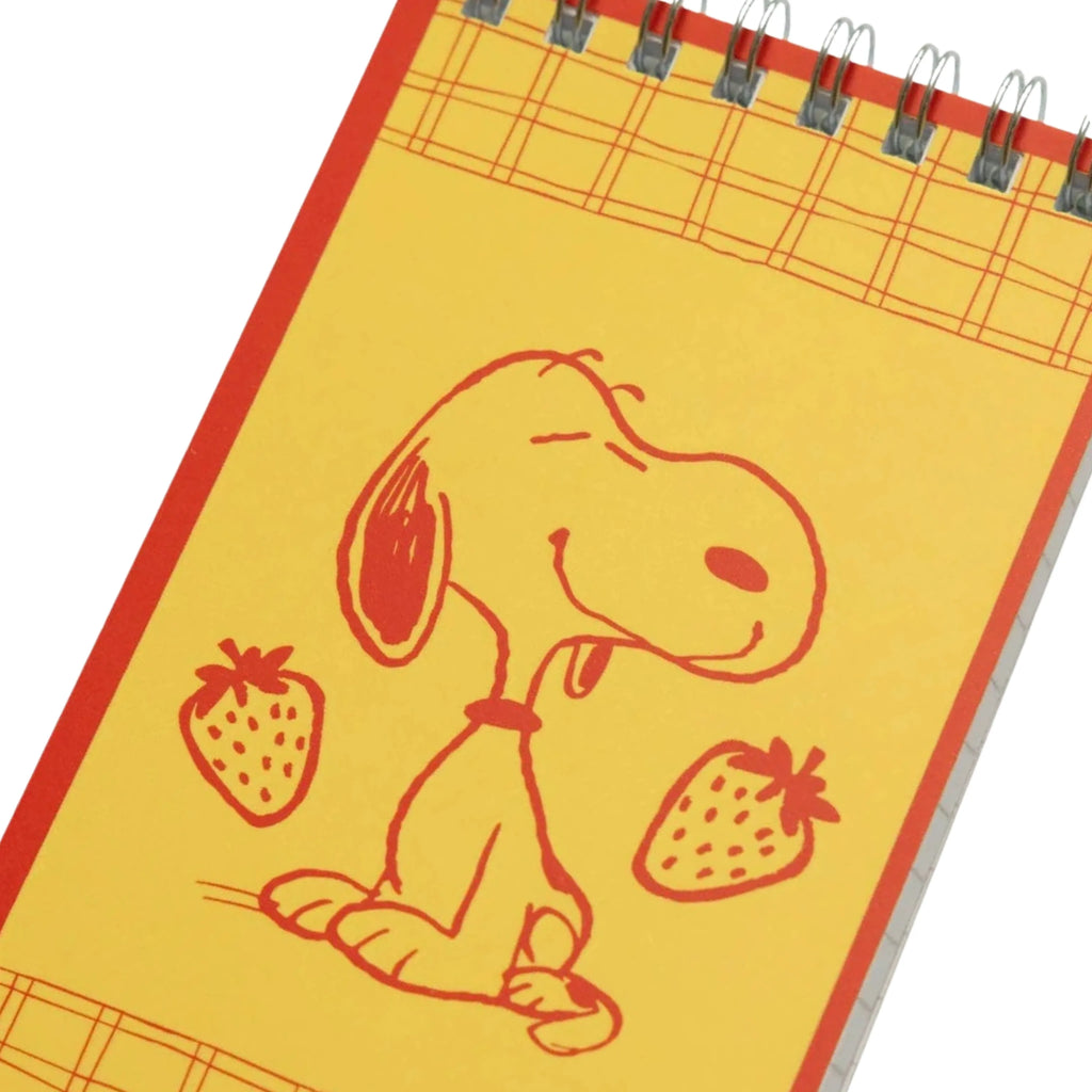 Snoopy Strawberry Mini Notebook – Peanuts