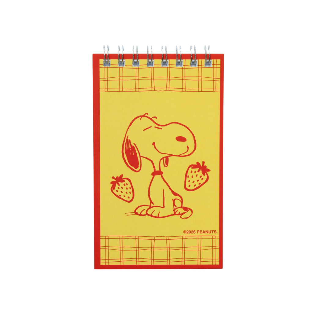 Snoopy Strawberry Mini Notebook – Peanuts
