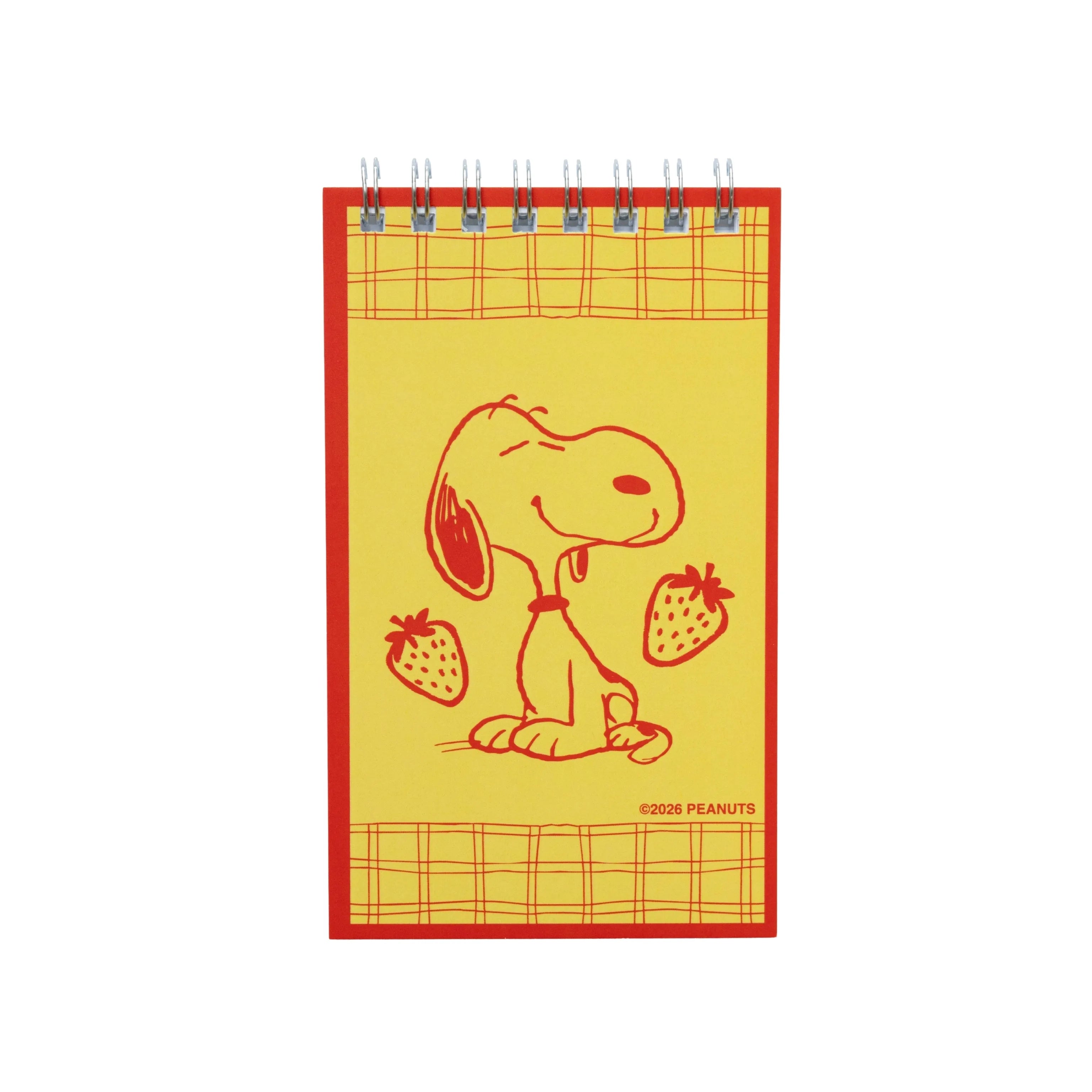 Snoopy Strawberry Mini Notebook – Peanuts