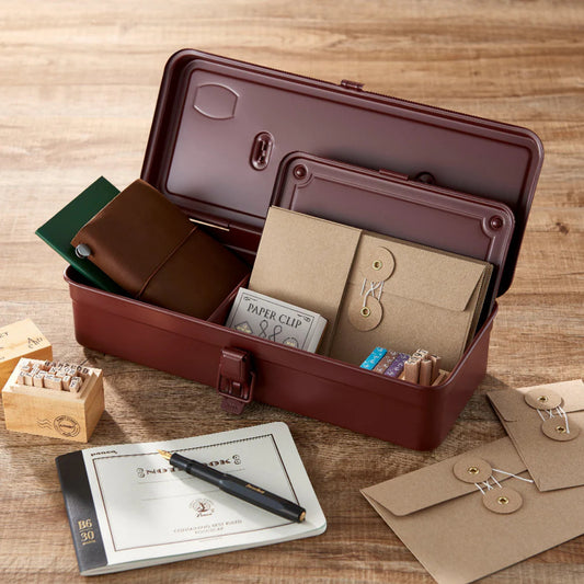 TOYO Steel Toolbox T-190 in Antique Brown
