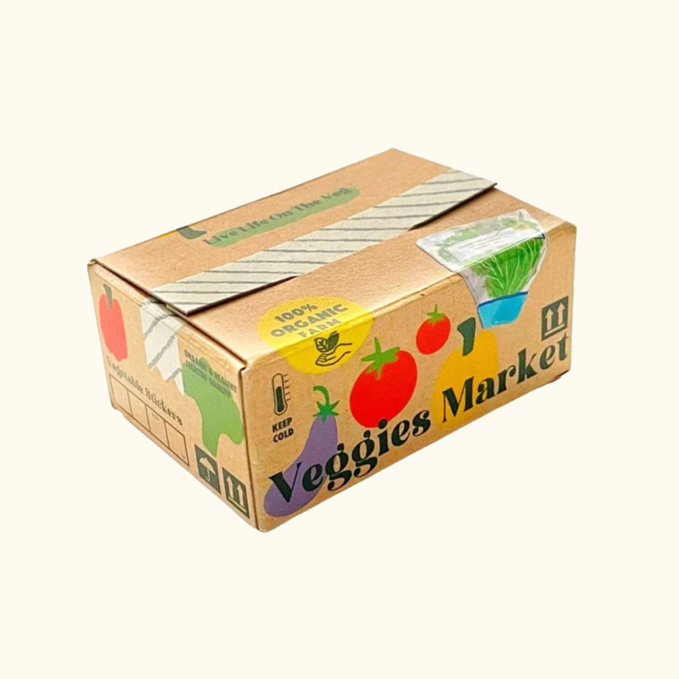 Greeting Life Haco Stickers – Vegetable Market