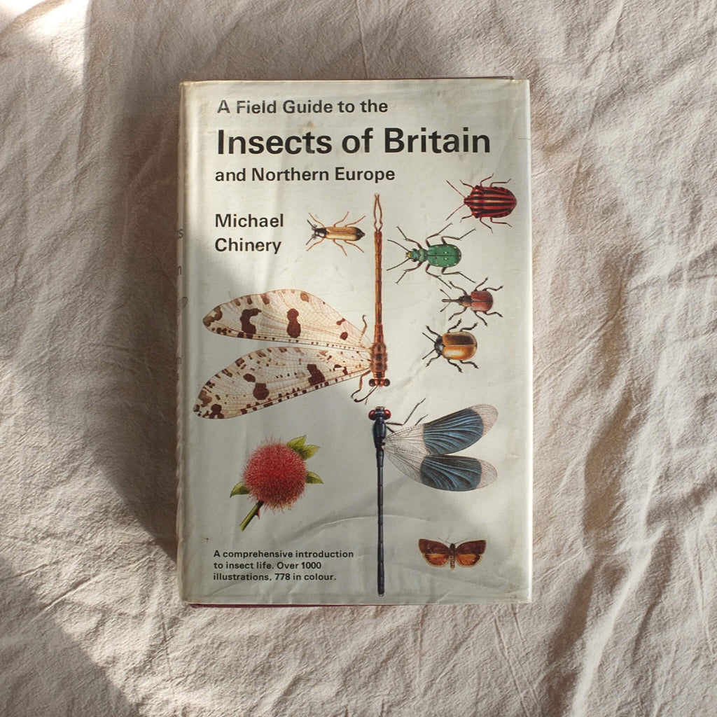 Vintage Field Guide - Insects of Britain and Northern Europe - Vintage Book - Subject to Change