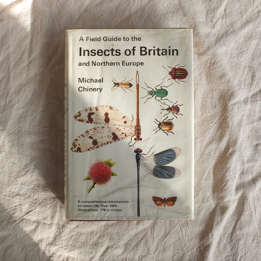 Vintage Field Guide - Insects of Britain and Northern Europe - Vintage Book - Subject to Change