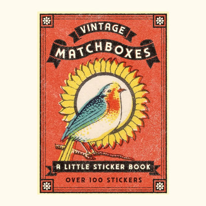 Vintage Matchboxes Sticker Book