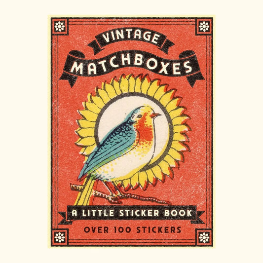 Vintage Matchboxes Sticker Book