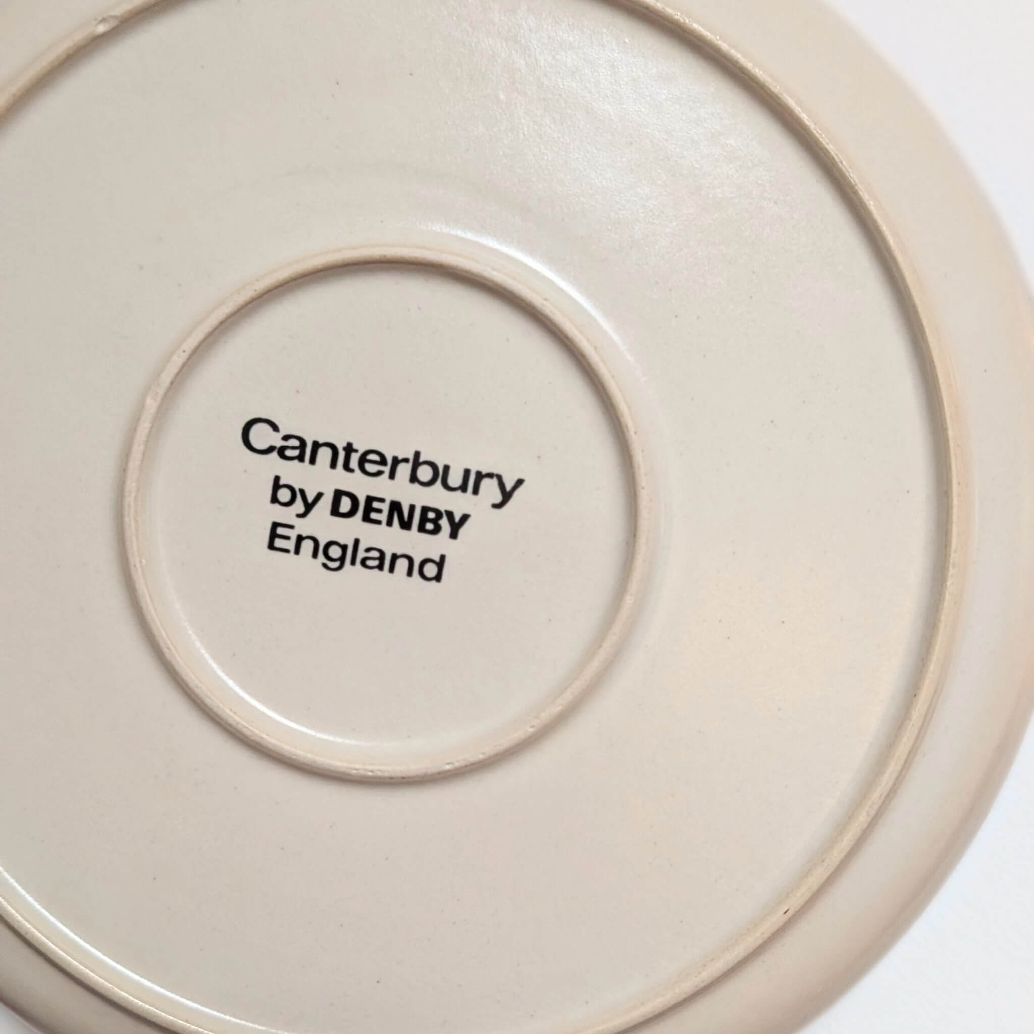 Vintage Side Plate from Denby Canterbury - Vintage Homeware - Subject to Change