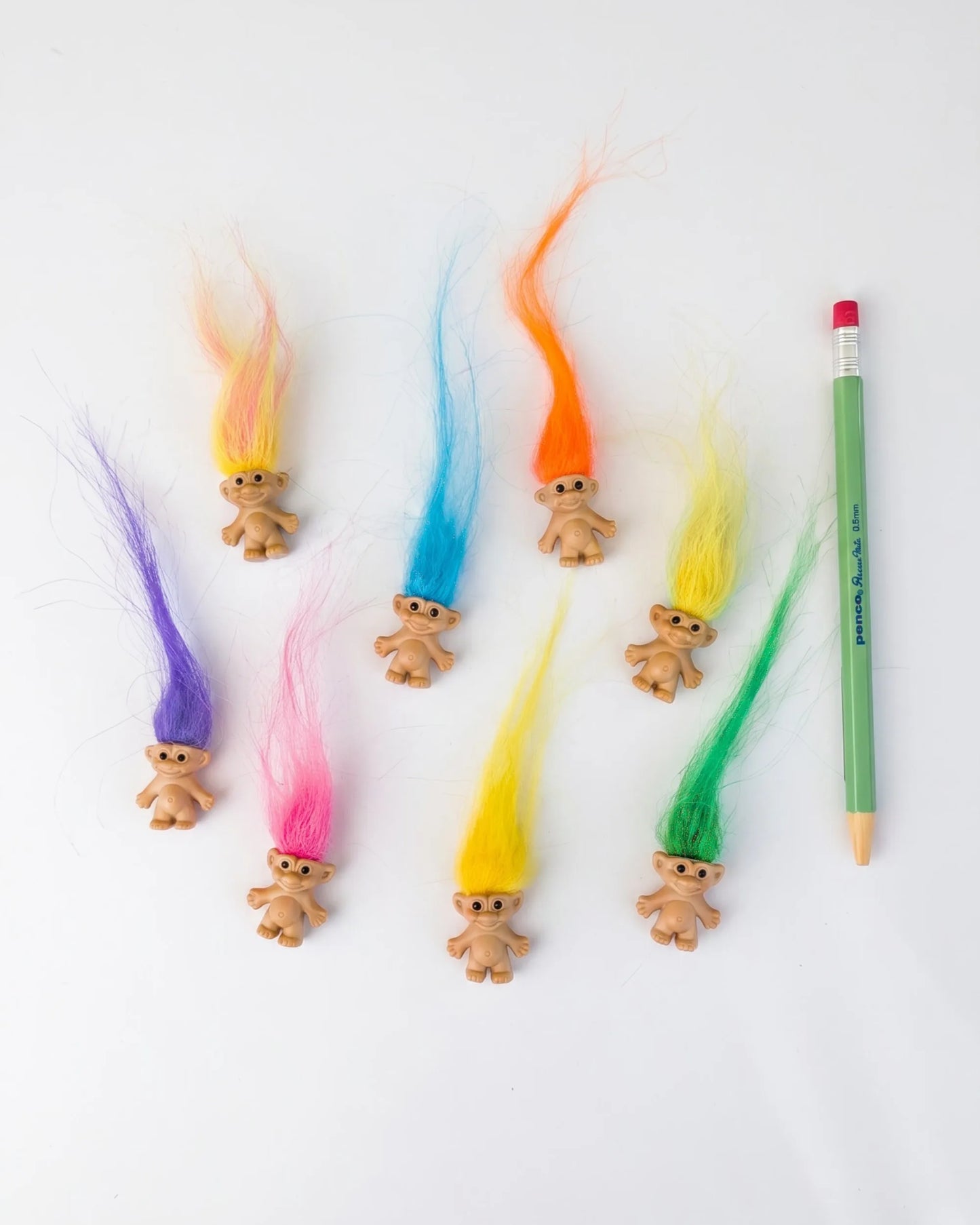 Mini Good Luck Troll Doll