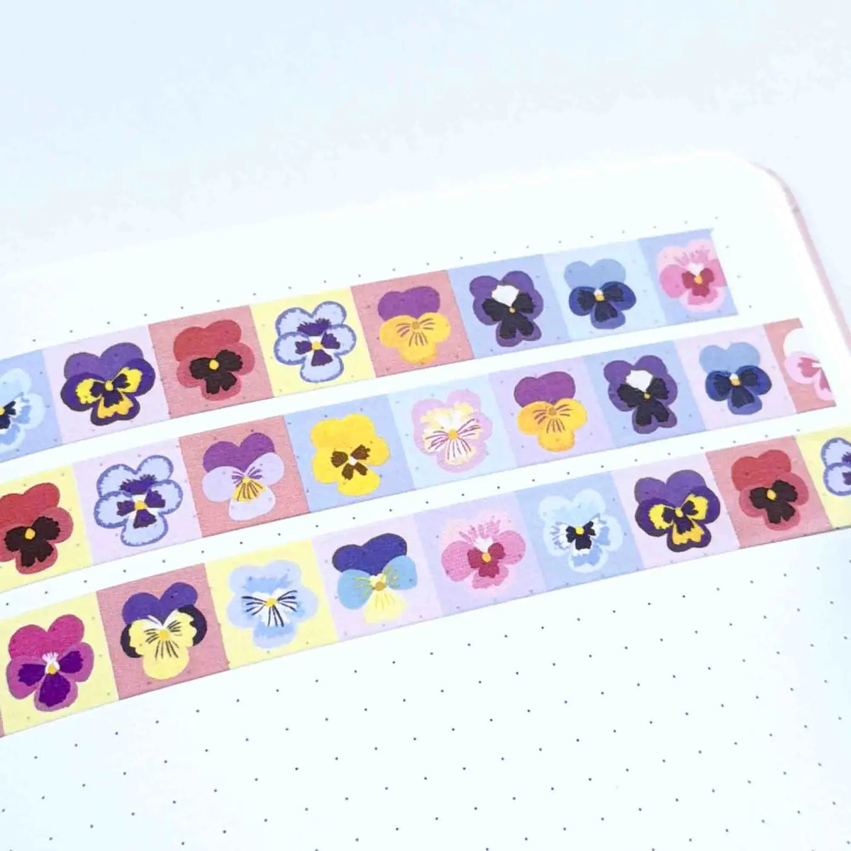 Pansy washi tape