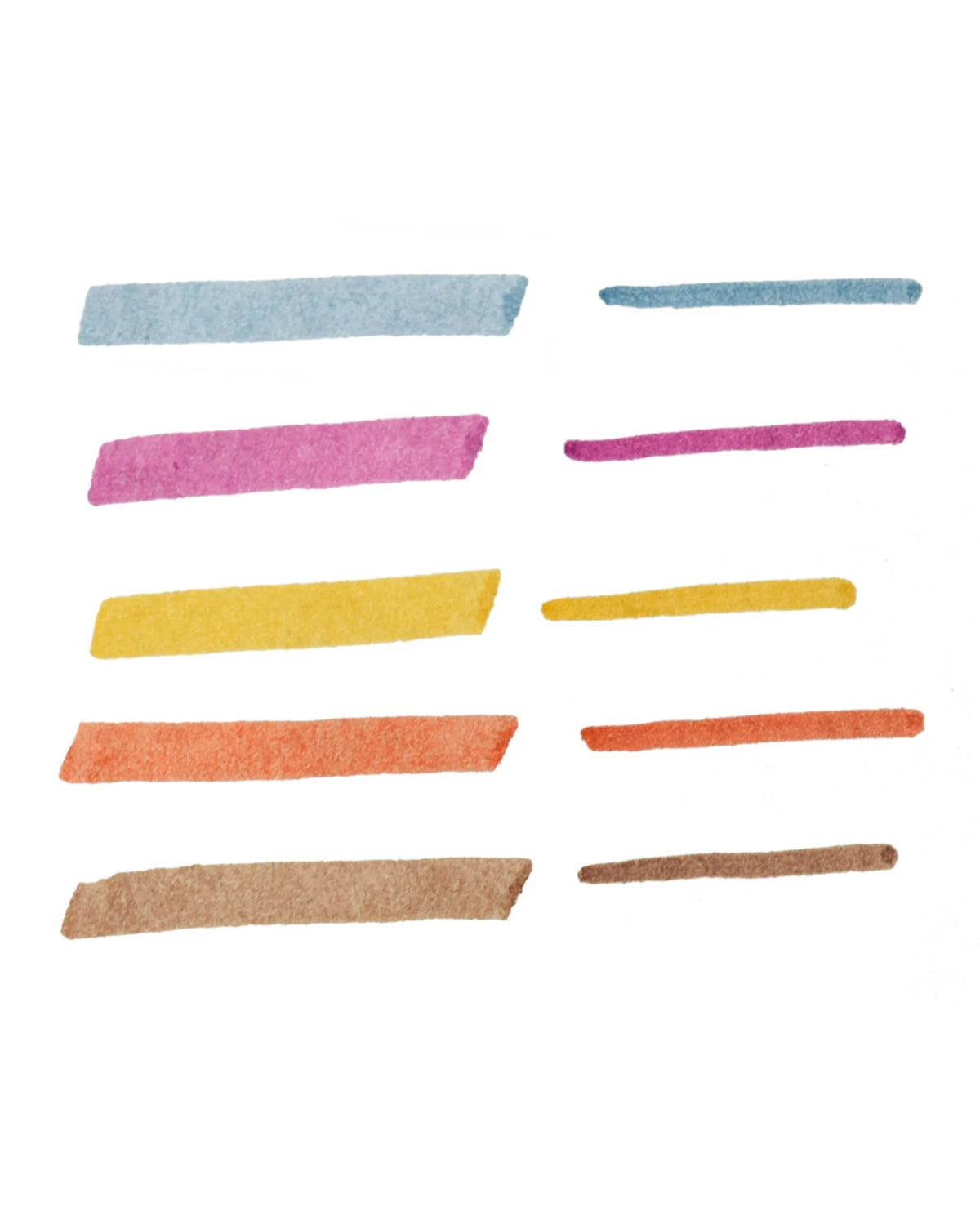 Zebra Mildliner Double-Sided Highlighter Set – Warm