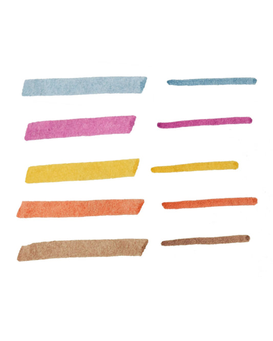 Zebra Mildliner Double-Sided Highlighter Set – Warm