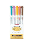 Zebra Mildliner Double-Sided Highlighter Set – Warm